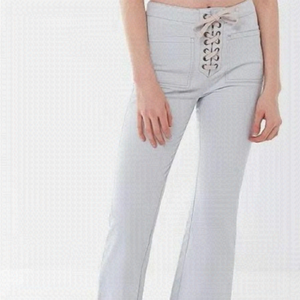 URBAN Outfitters High-Rise Lace front Jeans